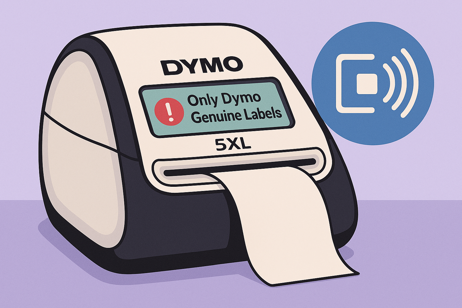 Dymo 550 / 5XL error “Only Dymo Genuine Labels” – Solution