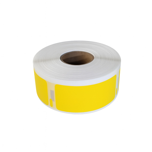 Su Dymo 11352 suderinamos etiketės geltona, 25 × 54 mm, 500 etikečių