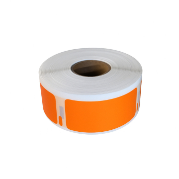 Su Dymo 11352 oranžinė suderinamos etiketės