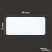 Su Dymo 11353 suderinamos etiketės, 13 × 25 mm, 1 000 etikečių
