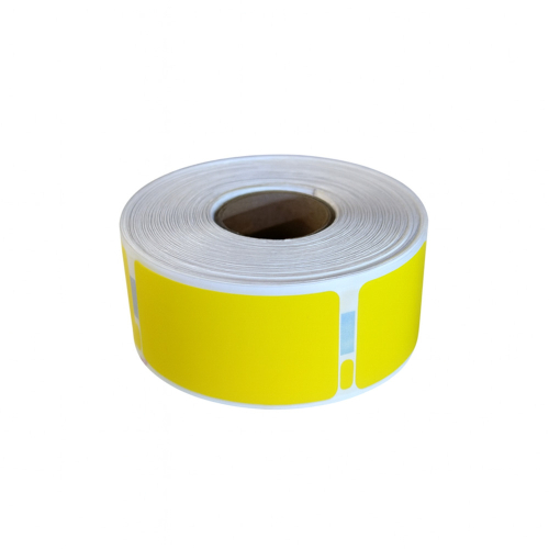 Su Dymo 11355 suderinamos etiketės geltona, 51 × 19 mm, 500 etikečių