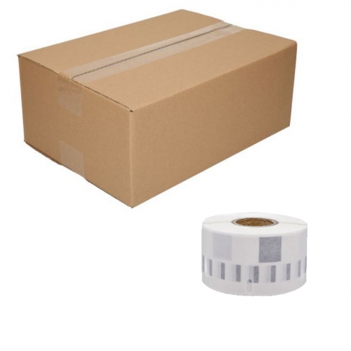 10 rulonų: su Dymo 99013 suderinamos etiketės, 36 × 89 mm, 260 etikečių