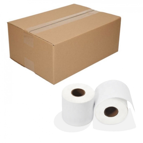 10 rulonų: su Dymo 99019 suderinamos etiketės, 59 × 190 mm, 110 etikečių