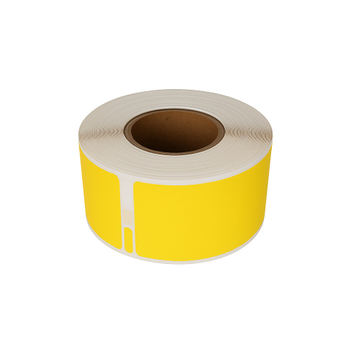 Su Dymo 99010 suderinamos etiketės geltona, 28 × 89 mm, 130 etikečių