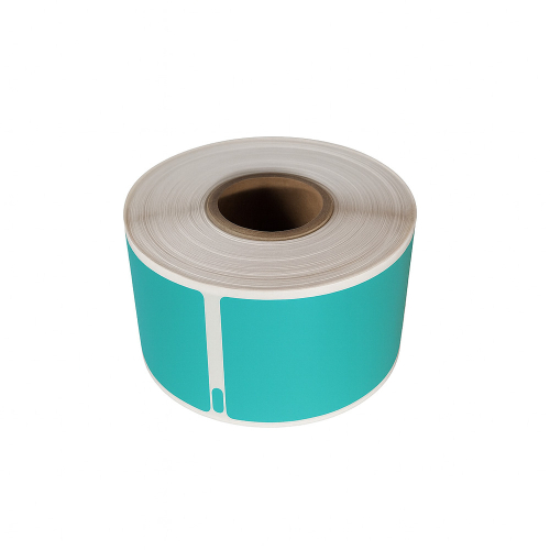 Dymo 99010 compatible labels green, 28 x 89mm, 260 labels