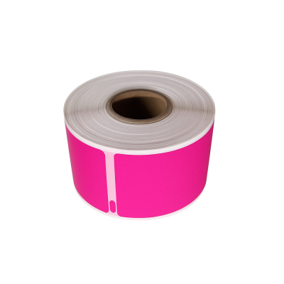 Su Dymo 99012 rožinė suderinamos etiketės