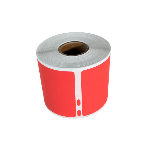 Su Dymo 2133399 suderinamos etiketės raudona, 101 × 54 mm, 220 etikečių