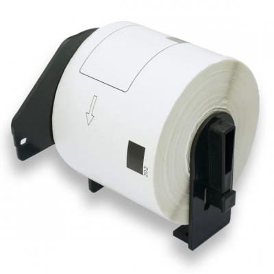 Su Brother DK-11202 suderinamos etiketės