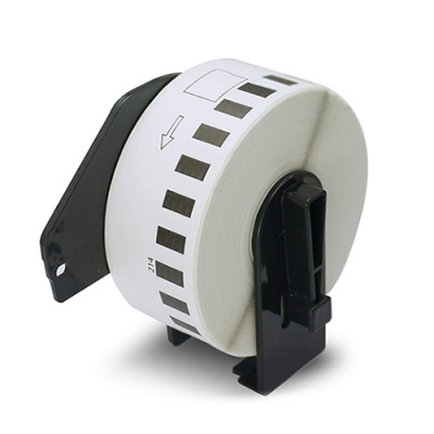 Su Brother DK-22214 suderinamos etiketės