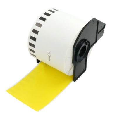 Su Brother DK-22606 suderinamos etiketės