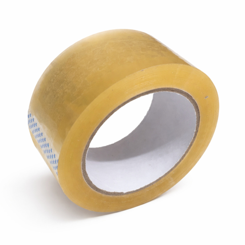 PP pakavimo juosta, 50 µm, 50 mm × 100 m, skaidri